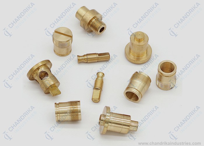 brass turned components
